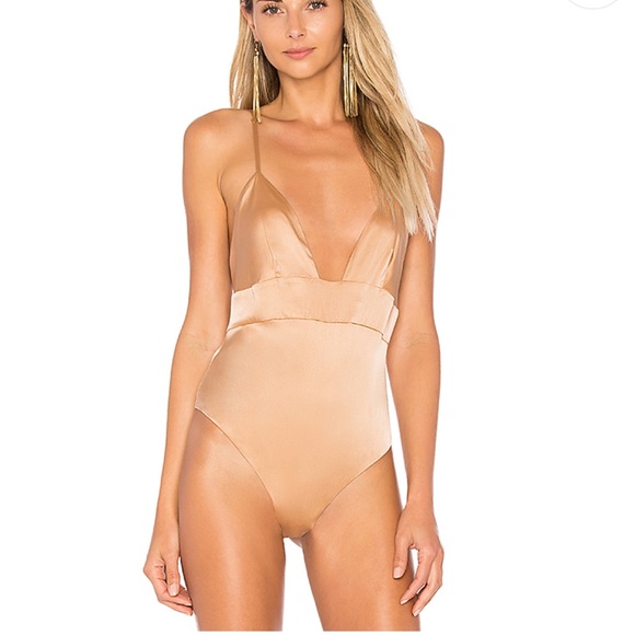 For Love And Lemons Other - 🍋FOR LOVE & LEMONS SCORPIO BODYSUIT IN CHAMPAGNE